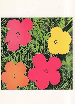 Andy Warhol Foundation Flower 1964 Painting Postcard