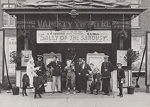 Clown 1920s Musical Variety Show Eastleigh Hampshire Theatre Postcard