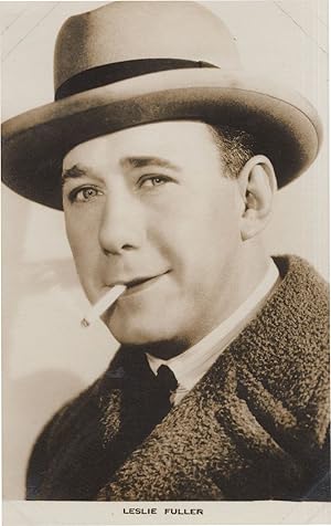 Leslie Fuller Bethnal Green Born Comedian Old Film Postcard