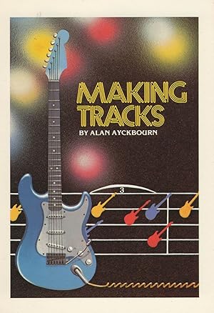 Making Tracks Alan Ayckbourn Rare 1983 Greenwich Theatre Postcard