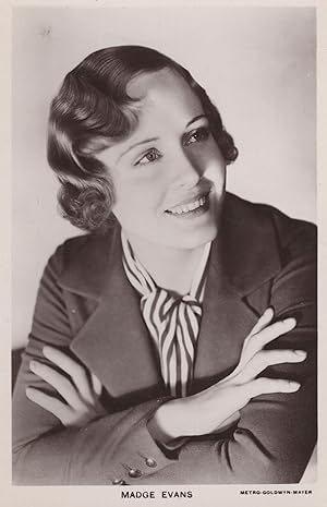 Madge Evans Picturegoer Rare Hollywood Actress RPC Postcard