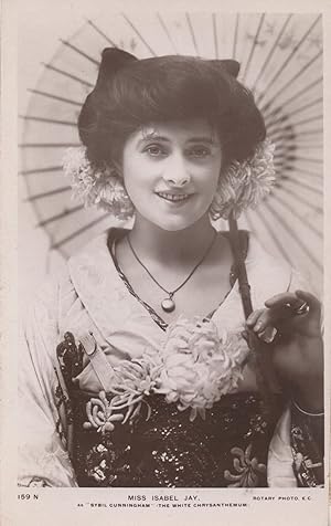 Miss Isabel Jay as Sybil Cunningham Rotary Real Photo Postcard