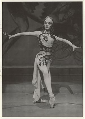 Monica Mason as Clytemnestra in Elektra Royal Opera Ballet Postcard