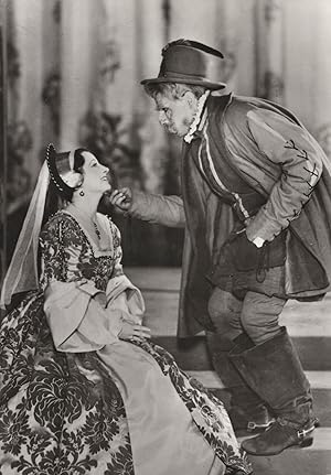 Jill Esmond Laurence Olivia in 1930s Twelfth Night Shakespeare Postcard