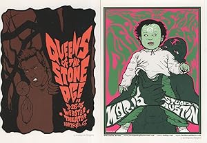 Queens Of The Stone Age Jermaine Rogers 2x Theatre Poster Postcard s