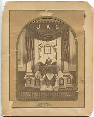 1881 Original President James A. Garfield Memorial Service Photograph