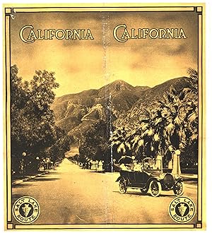 California Salt Lake Route (1916 SOUTHERN CALIFORNIA / RAILROAD PHOTOGRAPHIC TRAVEL BROCHURE)