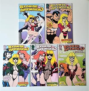 The Blonde Avenger from #1 to #5