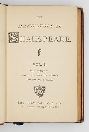 The Handy-Volume Shakespeare