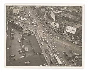 1947 Brooklyn photograph of the intersection of Flatbush and Atlantic Avenues