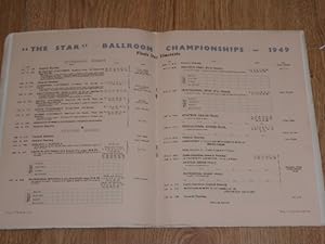 The Star Ball and Ballroom Championships April 25, 1949