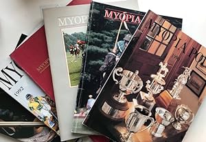 Myopia Polo: Six Souvenir Magazines 1983, 1984, 1985, 1989, 1990, 1992