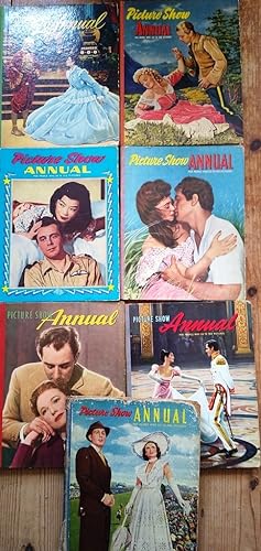 Picture Show Annual - for people who go to the Pictures - 1950, 1953, 1955. 1956, 1957, 1958, 195...
