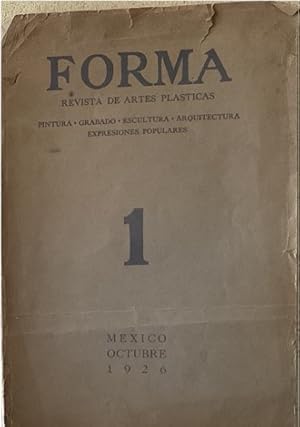 FORMA: REVISTA DE ARTES PLÁSTICAS. PINTURA, GRABADO, ESCULTURA, ARQUITECTURA, EXPRESIONES POPULAR...