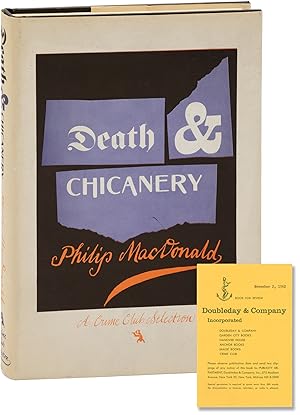 Death and Chicanery (First Edition, Review Copy)