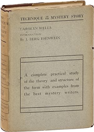 Technique of the Mystery Story (First Edition)