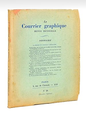 Le Courrier Graphique. Revue Mensuelle. N° 20 (3e année - Décembre 1938 - N°20) Numéro spécial) :...