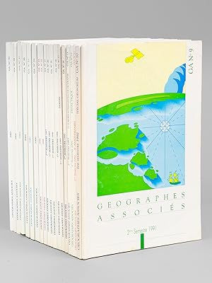 Géographes Associés (Revue - Lot de 19 numéros) [ Contient : ] N° 9 : 2ème Semestre 1991 ; 10 : S...