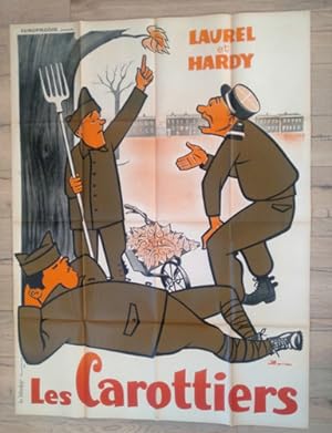 Les Carottiers, Laurel et Hardy, BOHLE, Affiche