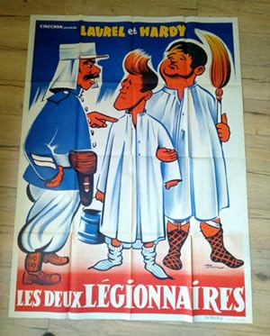 Les Deux Légionnaires, Laurel et Hardy, BEHLE, Affiche