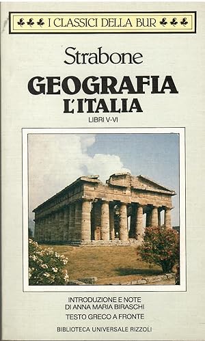 Geografia. L'Italia (libri V-VI)