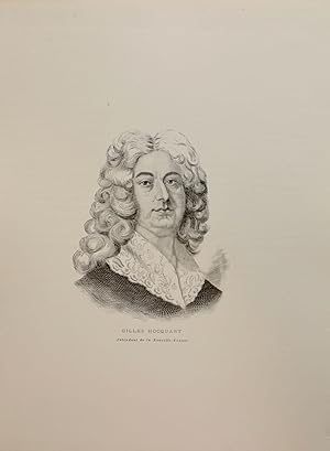 (Gravure) Gilles Hocquart, intendant de la Nouvelle-France