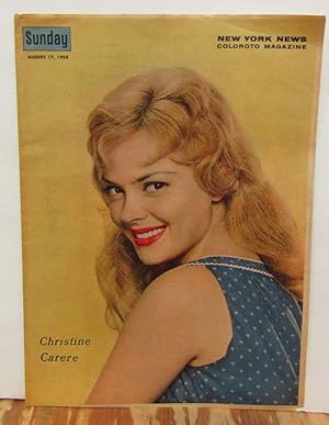 Sunday: New York News Coloroto Magazine-August 17, 1958