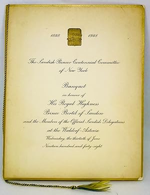 [PROGRAM-MENU] Banquet in honour of His Royal Highness Prince Beril of Sweden and the Members of ...