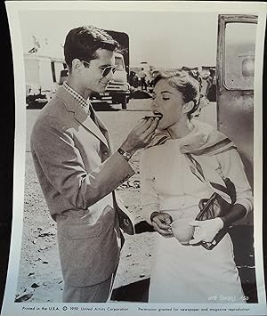 On the Beach 8 x 10 Still 1959 Anthony Perkins, Donna Anderson