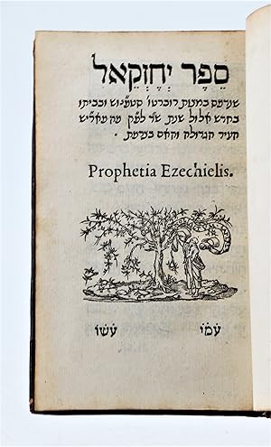 [BIBLE HEBRAIQUE] [ESTIENNE] Prophetia Ezechielis (Ézéchiel)