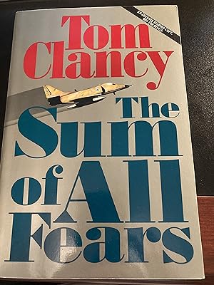 The Sum of All Fears , ("Jack Ryan" Series #5), Advance Reading Copy, First Printing, New