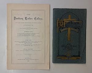 Dunham Ladies College. Two early Calendars: 1879, 1909