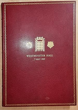 An Account of the Proceedings in Westminster Hall, Friday 7 May 1937, on the Occasion of the Lunc...