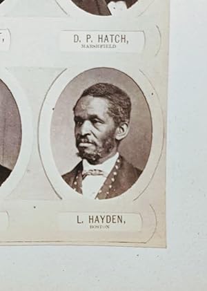 LEWIS HAYDEN EX-SLAVE in Rare 1873 MASSACHUSETTS HOUSE OF REPRESENTATIVES PHOTOBOOK