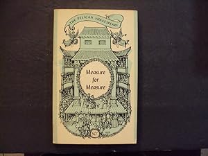 Measure For Measure pb William Shakespeare 1956 Penguin Books