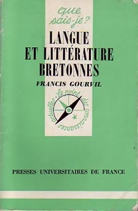 Langue et litt?rature bretonnes - Francis Gourvil