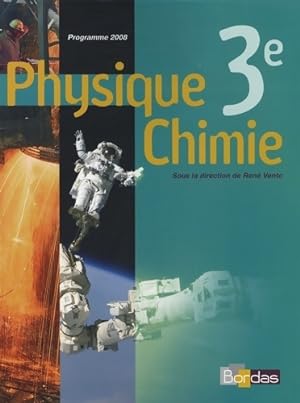 Physique chimie 3e - collection regaud - vento manuel de l' l ve - edition 2008 - Martial Aude