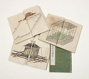 Illustrated manuscript on paper, entitled on first leaf "Ansei gozoei zushi" ["Ansei Era Renovati...