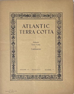 Atlantic Terra Cotta in Combination. January 1924