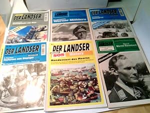 Konvolut: 5 Hefte Der Landser Erlebnisberichte zur Geschichte des Zweiten Weltkrieges.