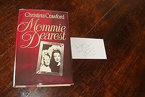 Mommie Dearest (signed first printing) a portrait of Joan Crawford by her daughter