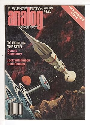 "Viewpoint Critical" by L. E. Modesitt, Jr in ANALOG SCIENCE FACT & FICTION July 1978, Vol. 98, N...