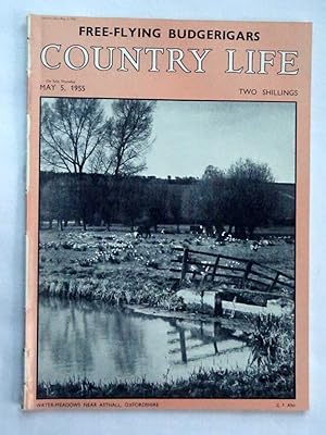 Country Life Magazine. 1955, May 5th. No 3042. ICKWELL BURY pt 1., Hon Diana Herbert., PURBECK Do...