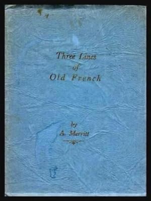 THREE LINES OF OLD FRENCH