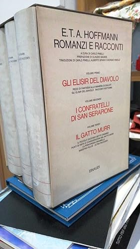Gli elisir del diavolo, cofanetto in tre volumi, a cura di Carlo Pinelli, prefazione di Claudio M...