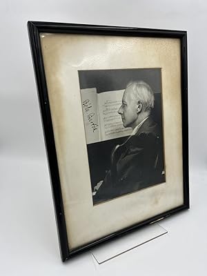 Signed photo of Béla Bartók