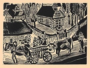 40 wood-cuts: Paulus Augius AugustinaviÄius, Viktoras PetraviÄius, Vaclovas Rataiskis-Ratas, Te...