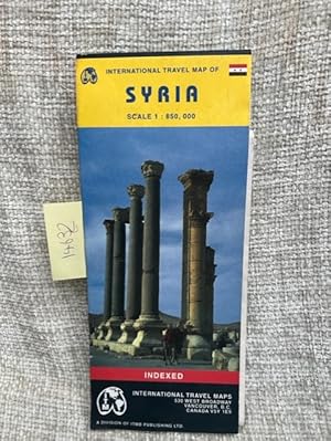 Syria Travel Map by ITMB (Travel Reference Map)