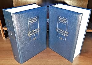 LES ŒUVRES PHILOSOPHIQUES ; DICTIONNAIRE (volumes 1 et 2)