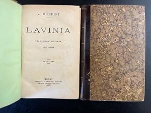 Lavinia. Traduzione italiana dall'inglese. Volumi I-II